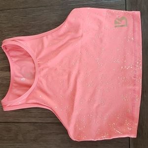 Buffbunny Aurora Crop Top in Peach/Gold